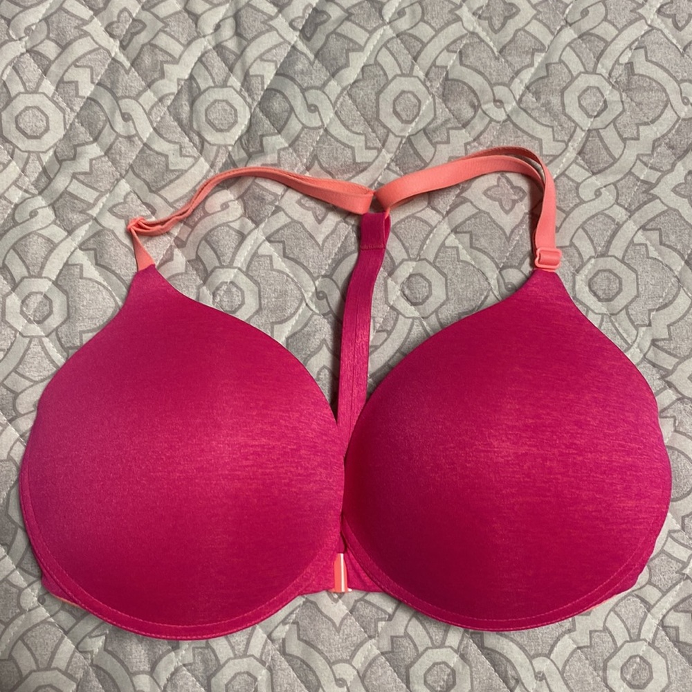 Victoria Secret Racerback Bra - 34DD - Picture 2 of 7
